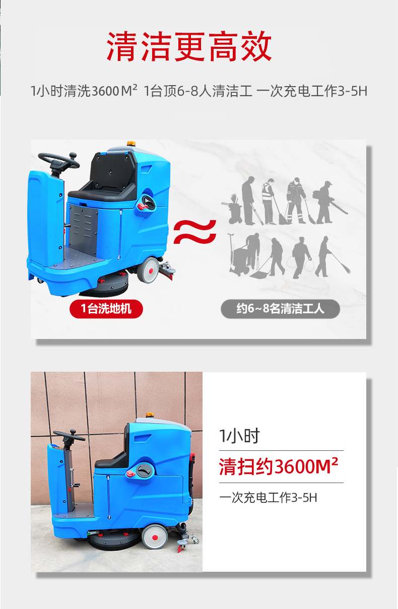 肇庆驾驶式洗地机更适合用在高铁站